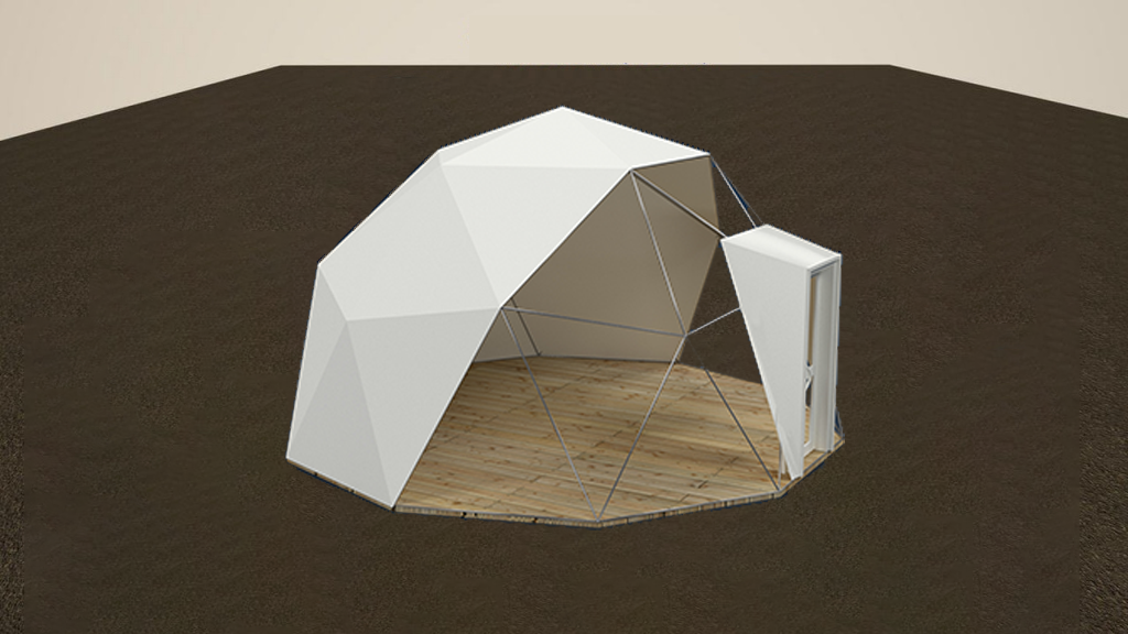 Сферический шатёр 6х6 S = 28 кв.м.