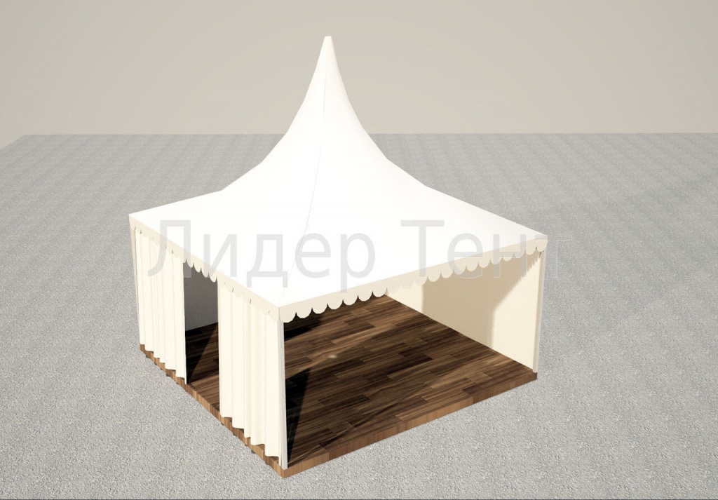 Классическая тентовая конструкция "Пагода 5Х5м" (25 кв.м.) (Продажа)